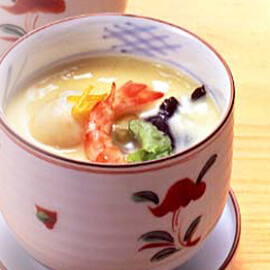 Japanese Steamed Egg Custard<br />(Chawan mushi)