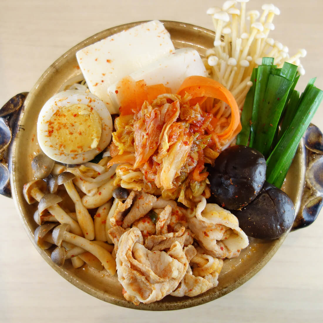 Spicy kimchi nabe