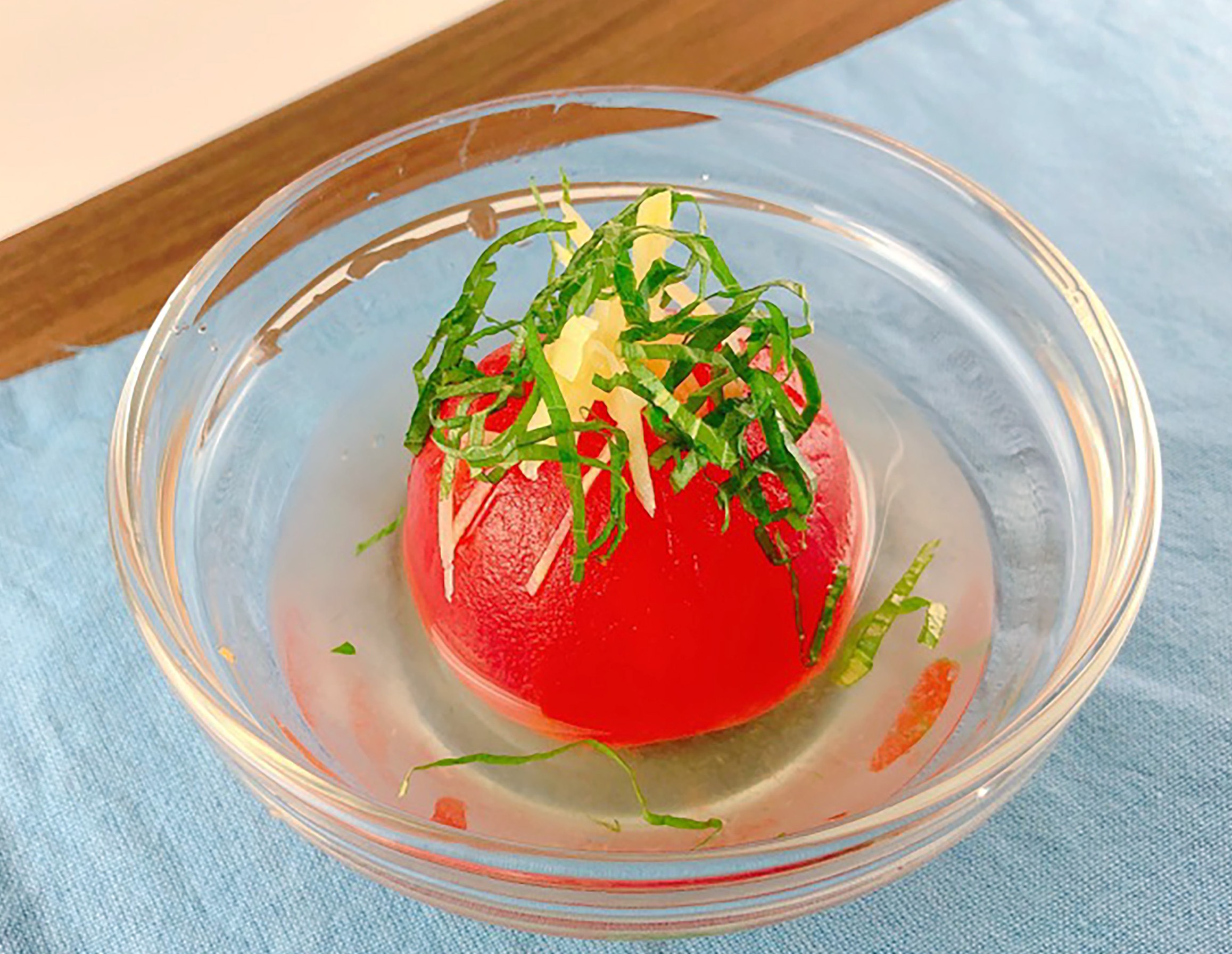 Dashi-Soaked Tomatoes