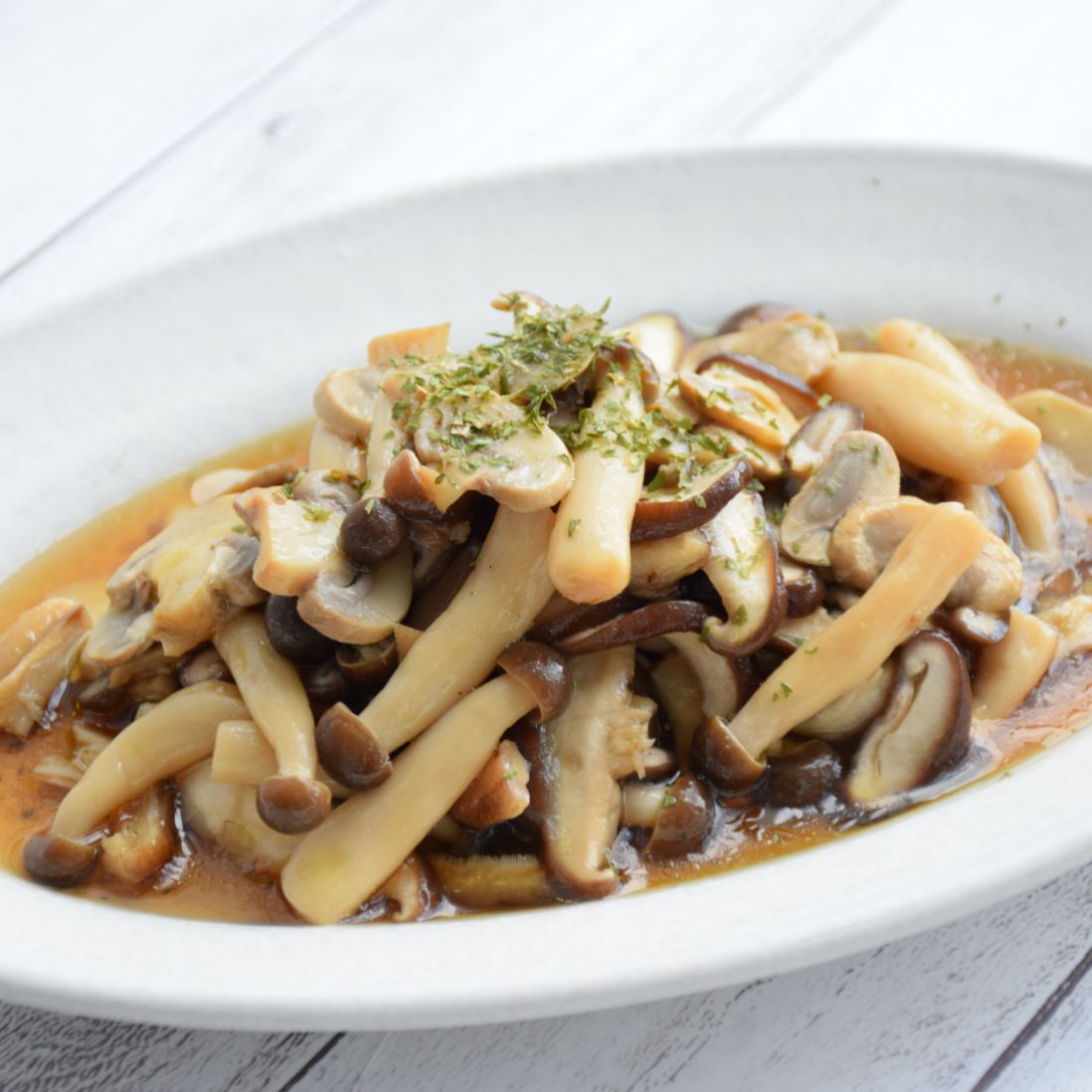 Marinated mushrooms