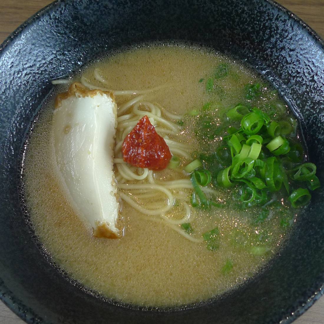 Vegan tonkotsu ramen